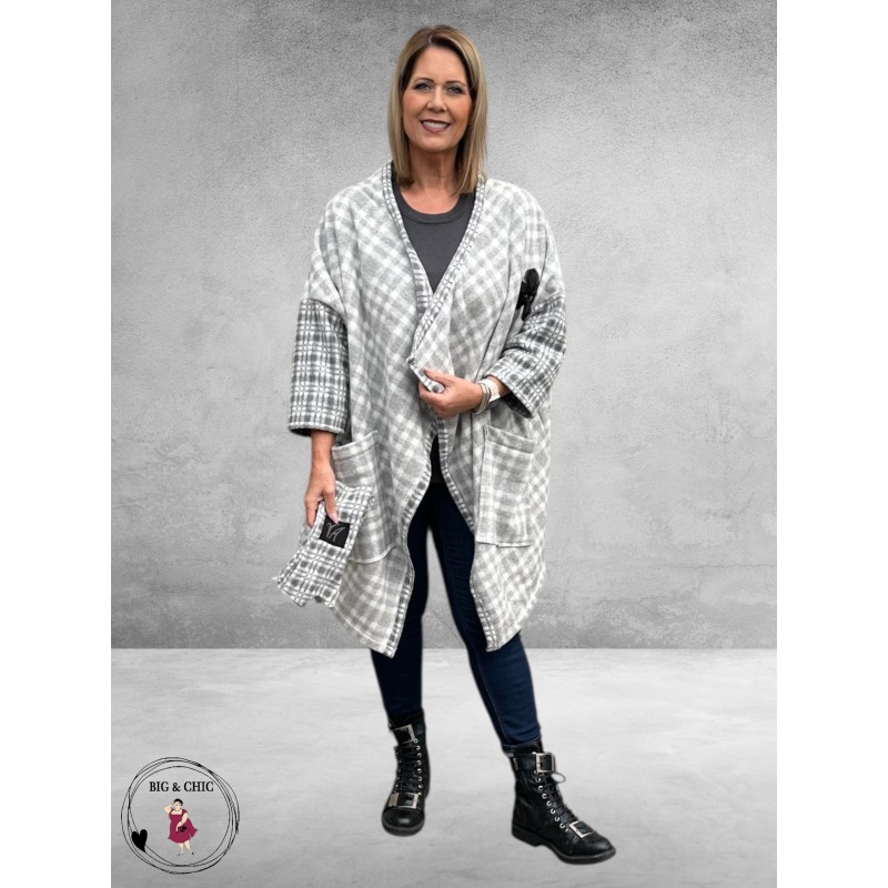 VINCENZO ALLOCCA Poncho Fleece