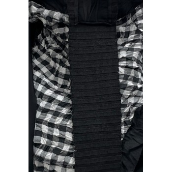 VINCENZO ALLOCCA Sjaal Zwart/Wit Ruitje