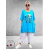 Vincenzo Allocca Tuniek Snoopy Turquoise