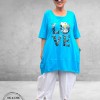 Vincenzo Allocca Tuniek Snoopy Turquoise