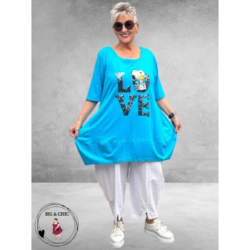 Vincenzo Allocca Tuniek Snoopy Turquoise