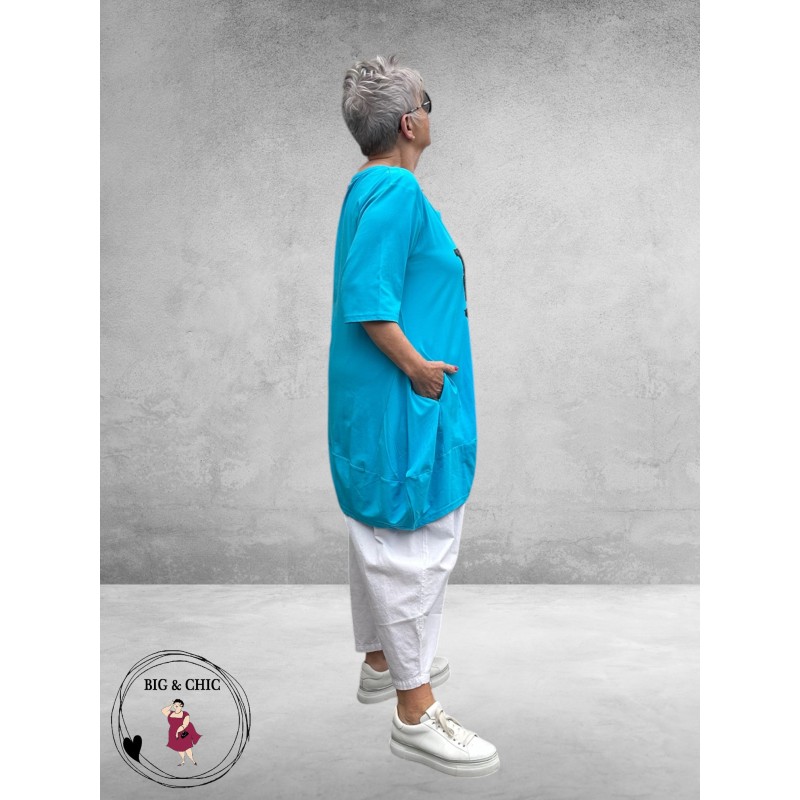 Vincenzo Allocca Tuniek Snoopy Turquoise