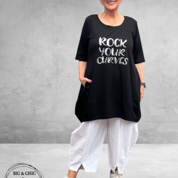 Vincenzo Allocca Tuniek Rock Your Curves Zwart 