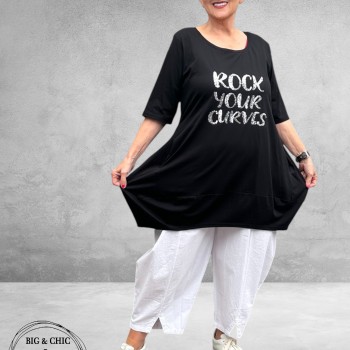 Vincenzo Allocca Tuniek Rock Your Curves Zwart 