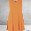 YOEK Singlet Wide Bottom ORANGE