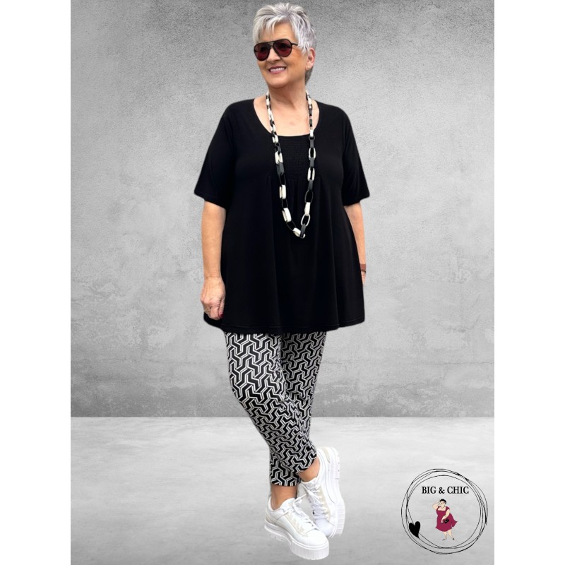 Yoek Tuniek Flare Dolce Zwart