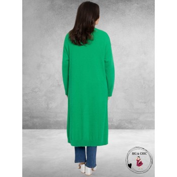 YOEK Vest Lang PELOSO Groen