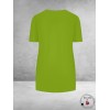 Plus Basics  Shirt Tee V-Neck KIWI