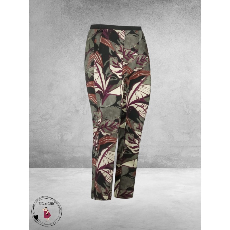 PLUS BASICS Broek/Pants Mystic Leaves