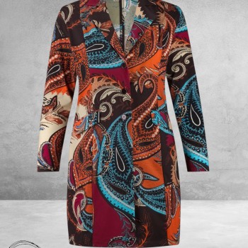 Plus Basics Blazer Long Jacket Liberty