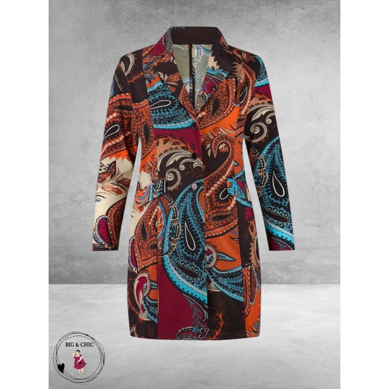 Plus Basics Blazer Long Jacket Liberty