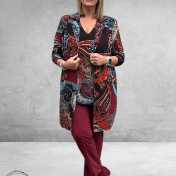 Plus Basics Blazer Long Jacket Liberty