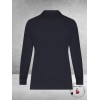 PLUS BASICS Polo Shirt ZWART