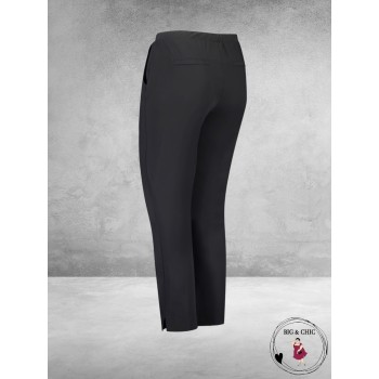 PLUS BASICS Broek 7/8 ZWART