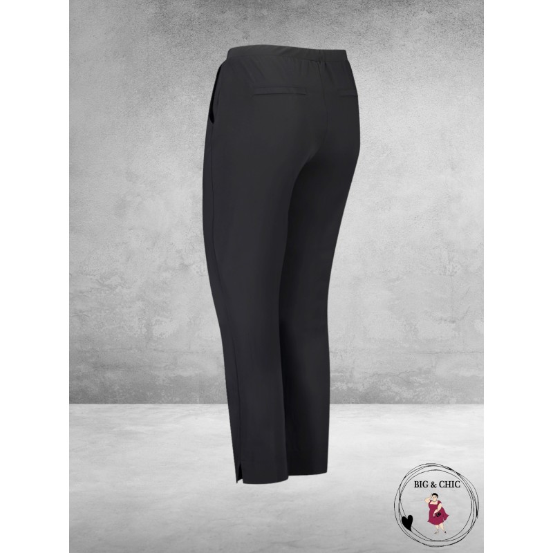 PLUS BASICS Broek 7/8 ZWART