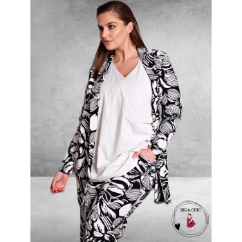 Plus Basics Wrap Top Fuchsia