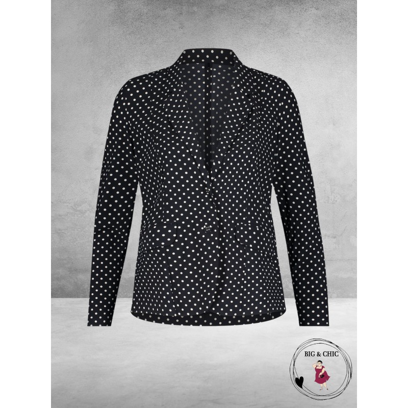 Plus Basics Jacket College Dot