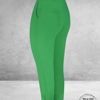 PLUS BASICS Broek 7/8 Forest Green