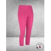 PLUS BASICS Broek Pants Tight Fuchsia